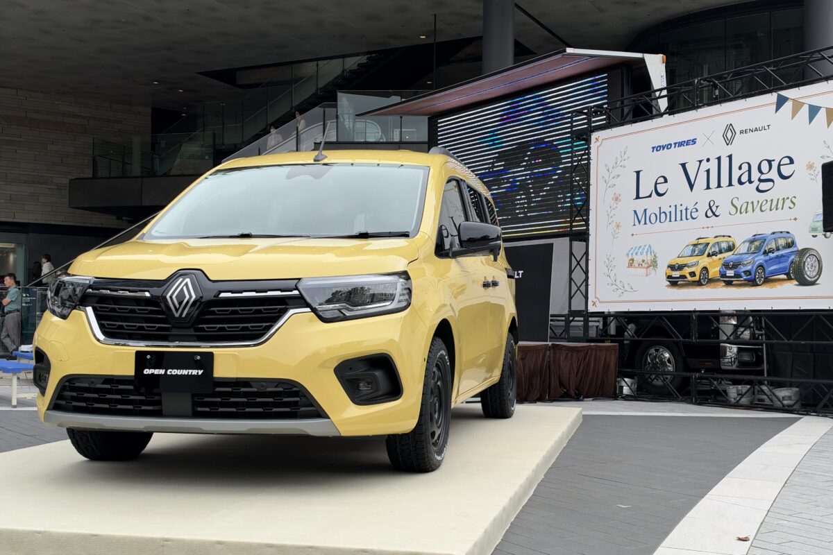 トーヨータイヤとルノーがコラボ！ オープンカントリーを履いた25台限定「カングー リミテ」を発表！