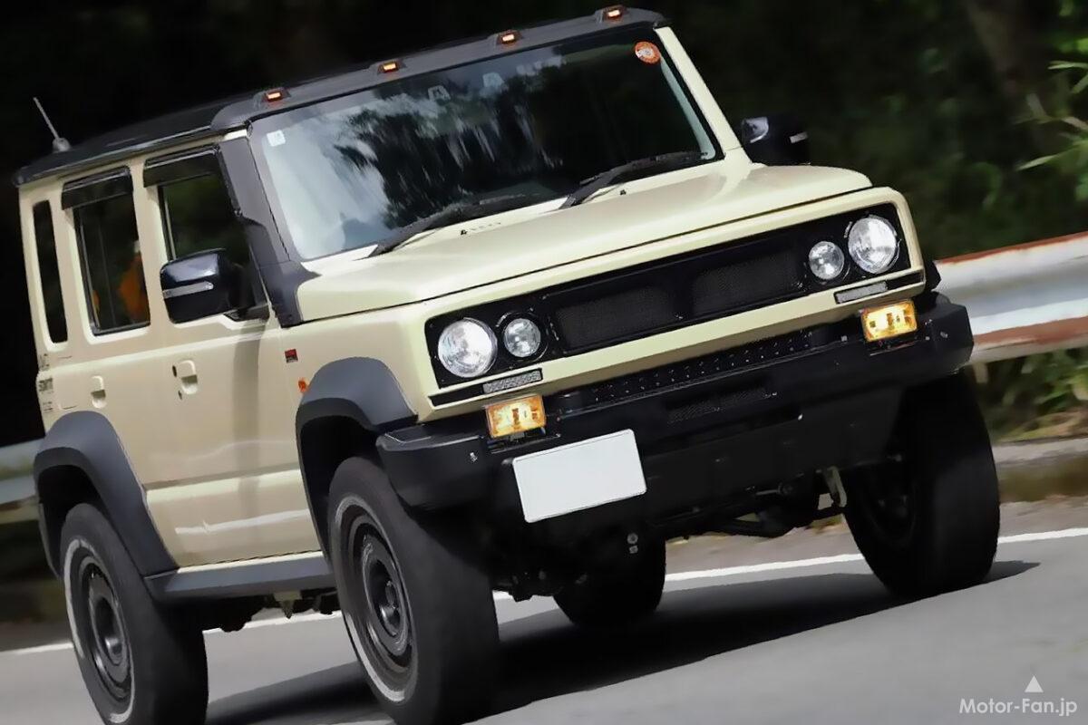 【1.5Lターボ化で＋50psの150ps仕様に！】シュノーケル対応もあるぞ！ これってジムニーシエラ＆ノマド最強じゃねAVO！