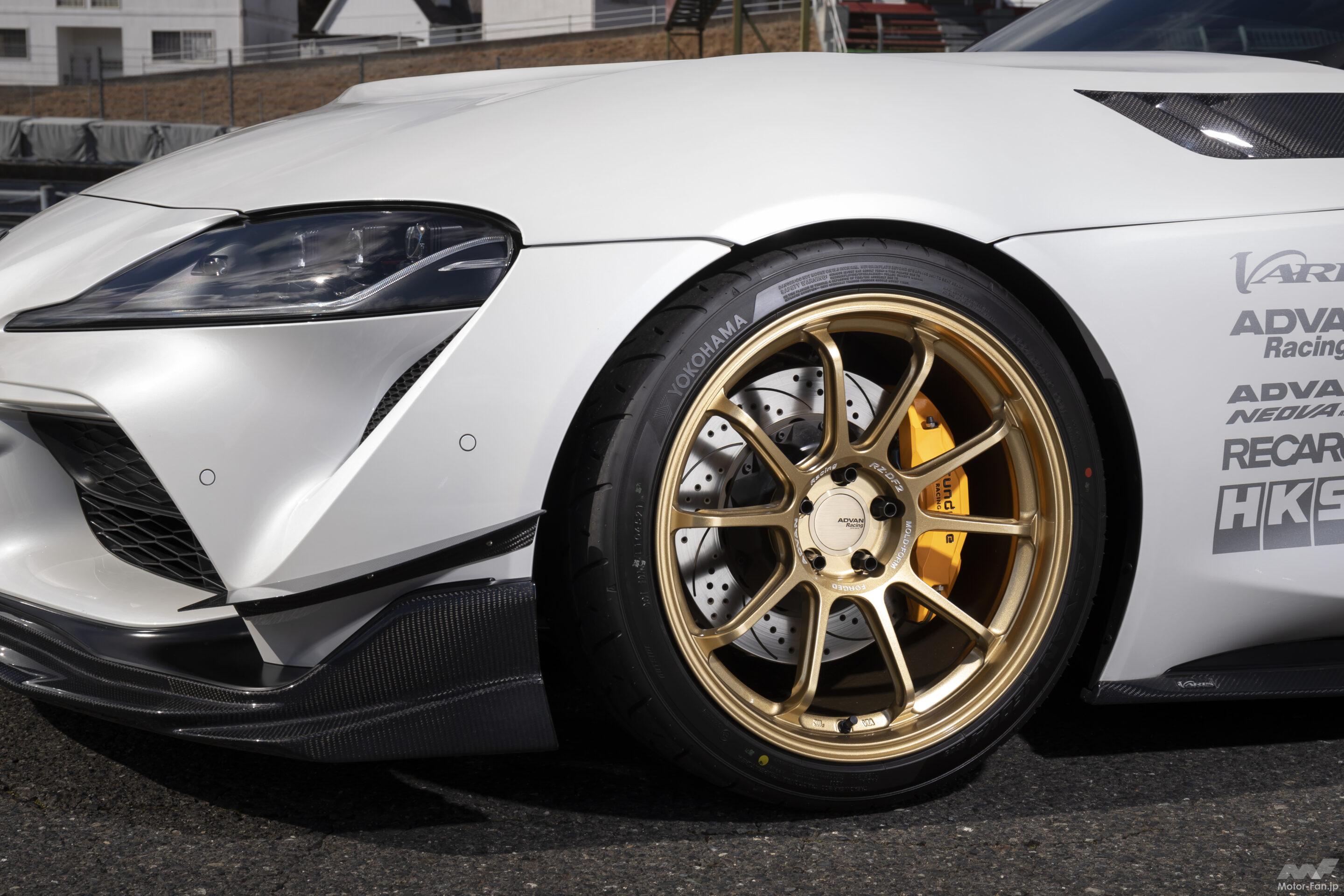 ADVAN Racing RZ-DF2はGRスープラ/フェアレディZ/GT-Rによく似合う鍛造