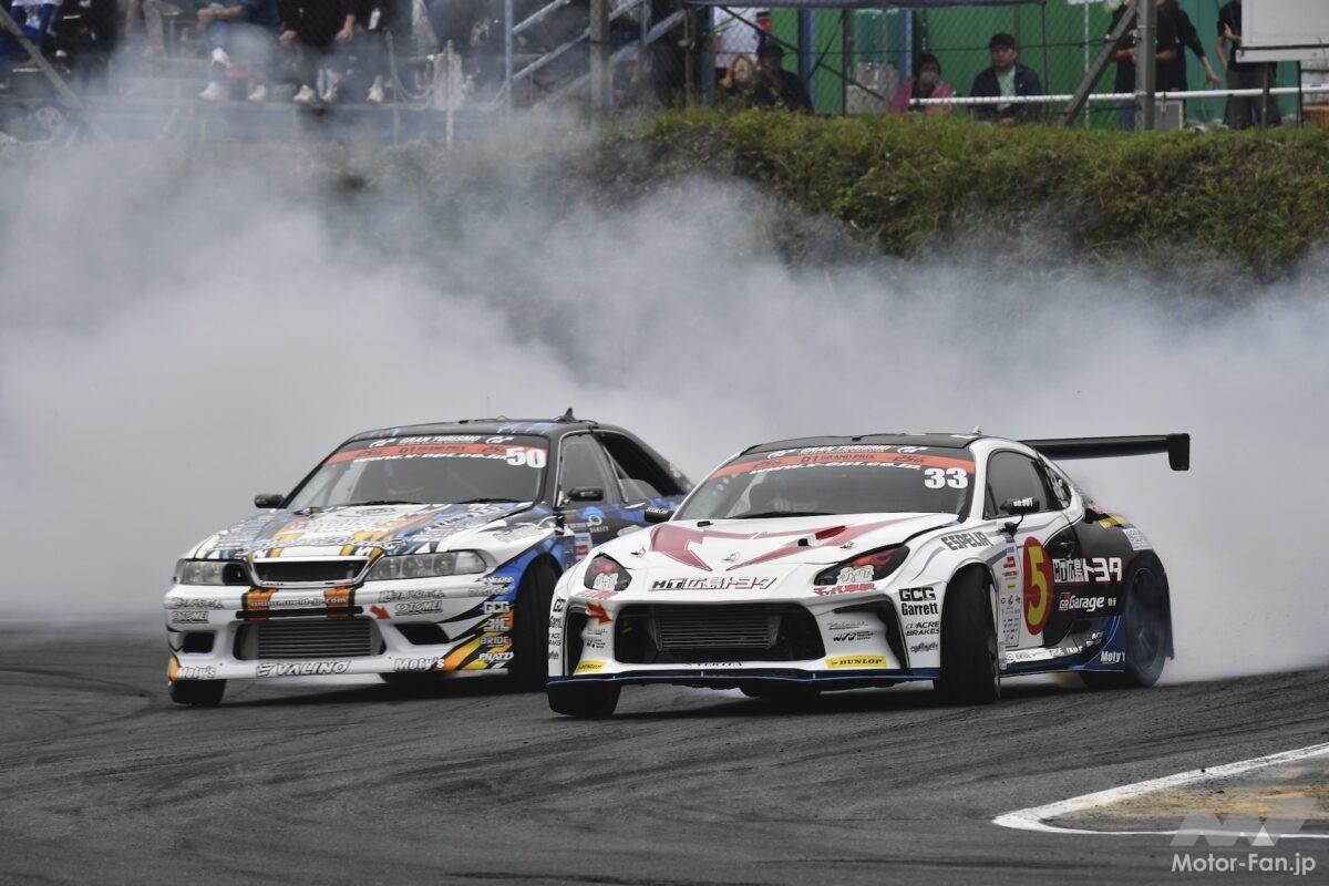 ウエットもドライも戦えるDUNLOPタイヤで石川が2戦連続ポイントGET！【D1GP EBISU DRIFT】