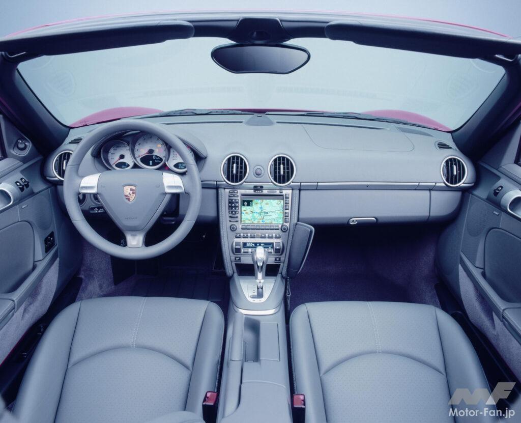 「987」型ポルシェ ボクスターのコクピット