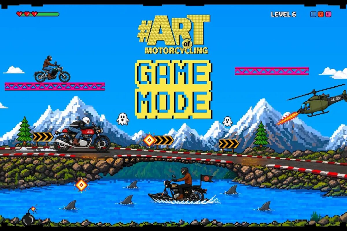 入賞者はインドへご招待！　ロイヤルエンフィールドがレトロゲーム風作品を募集