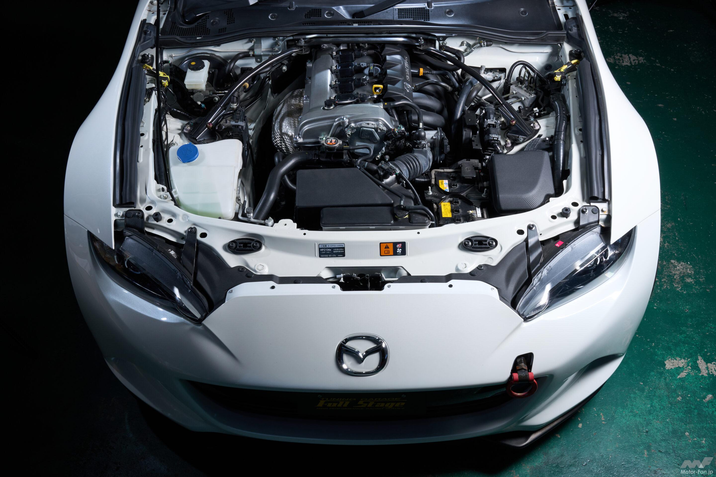 フルステージが提案 NDロードスター1.5L幌車の2Lスワップ ロードスター