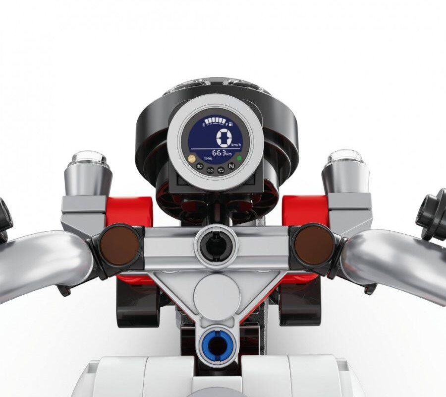 接着剤＆塗装不要！　モンキー125の527ピース・ブロック型組立モデル登場。ホンダ創業者・本田宗一郎＆藤沢武夫こだわりの青山本社ビルも【正規ライセンス品】