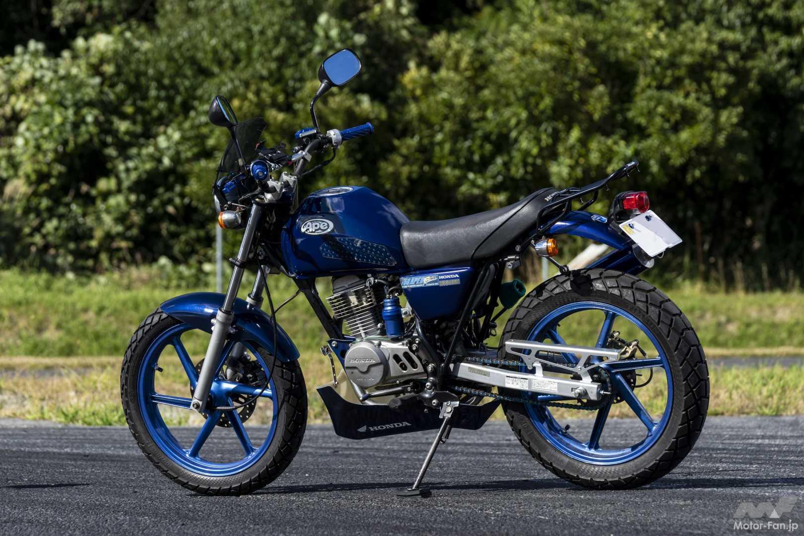 エイプ50がフルサイズに大変身！ 144cc化した快速ツーリング仕様【写真