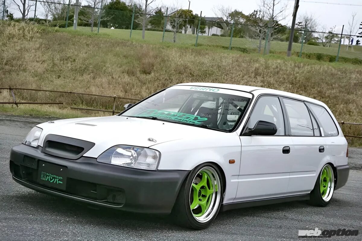 「元・コピー機メーカーの営業車がタイプ化!?」200馬力のVTECを積んだホンダパートナーの衝撃