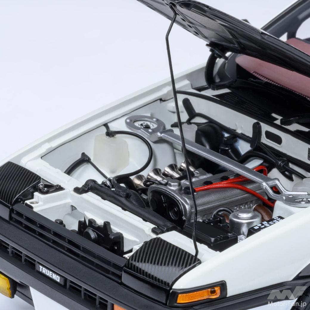 漫画『頭文字D』のAE86が1/18スケールの超精密モデルに! 連載開始30