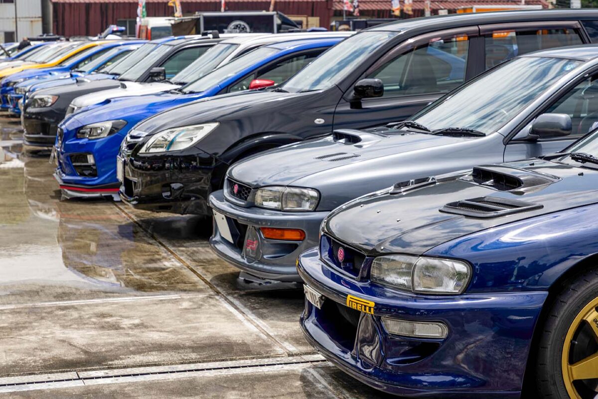 「激レアのアルシオーネからWRXまで！」榛名を沸かせたスバル愛あふれる愛車たち［Part.1］