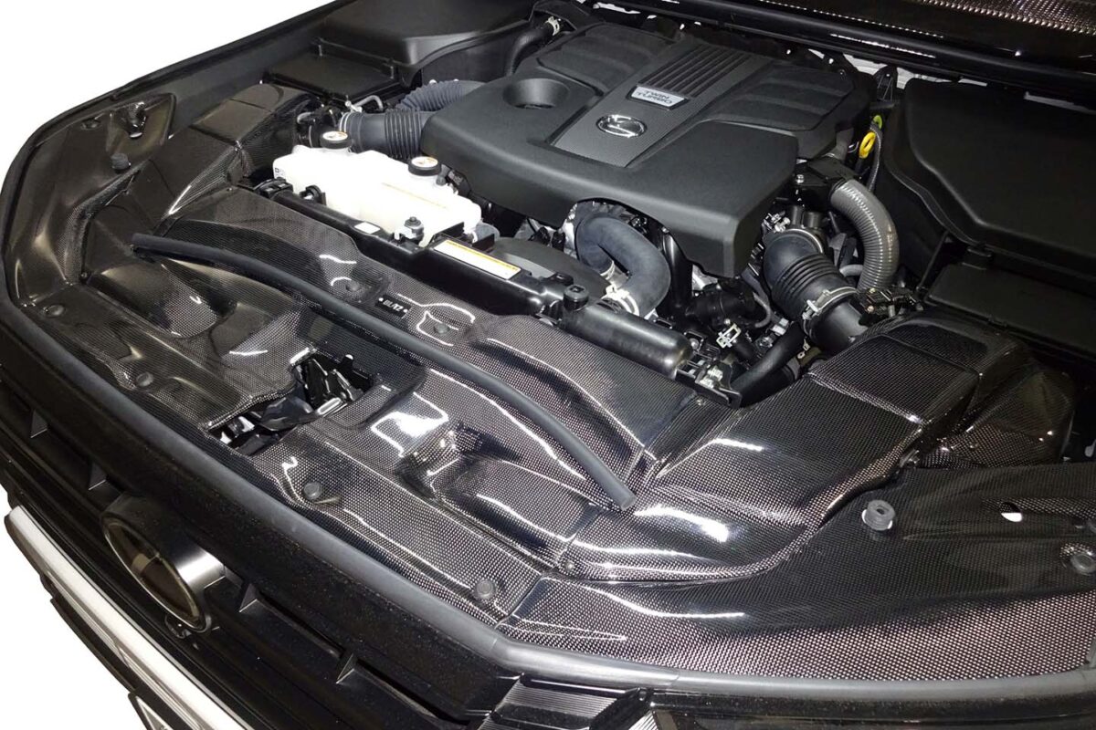 「レクサスGX550が吸気チューンで14.9馬力アップ！」ブリッツ謹製の高効率カーボンインテークに注目