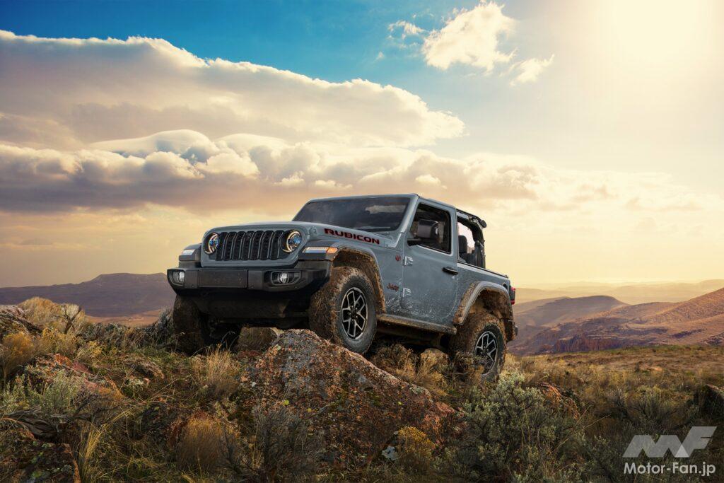 写真は「ジープ ラングラー」ルビコン2ドアモデル(今回発表されたオプションは未装着)。