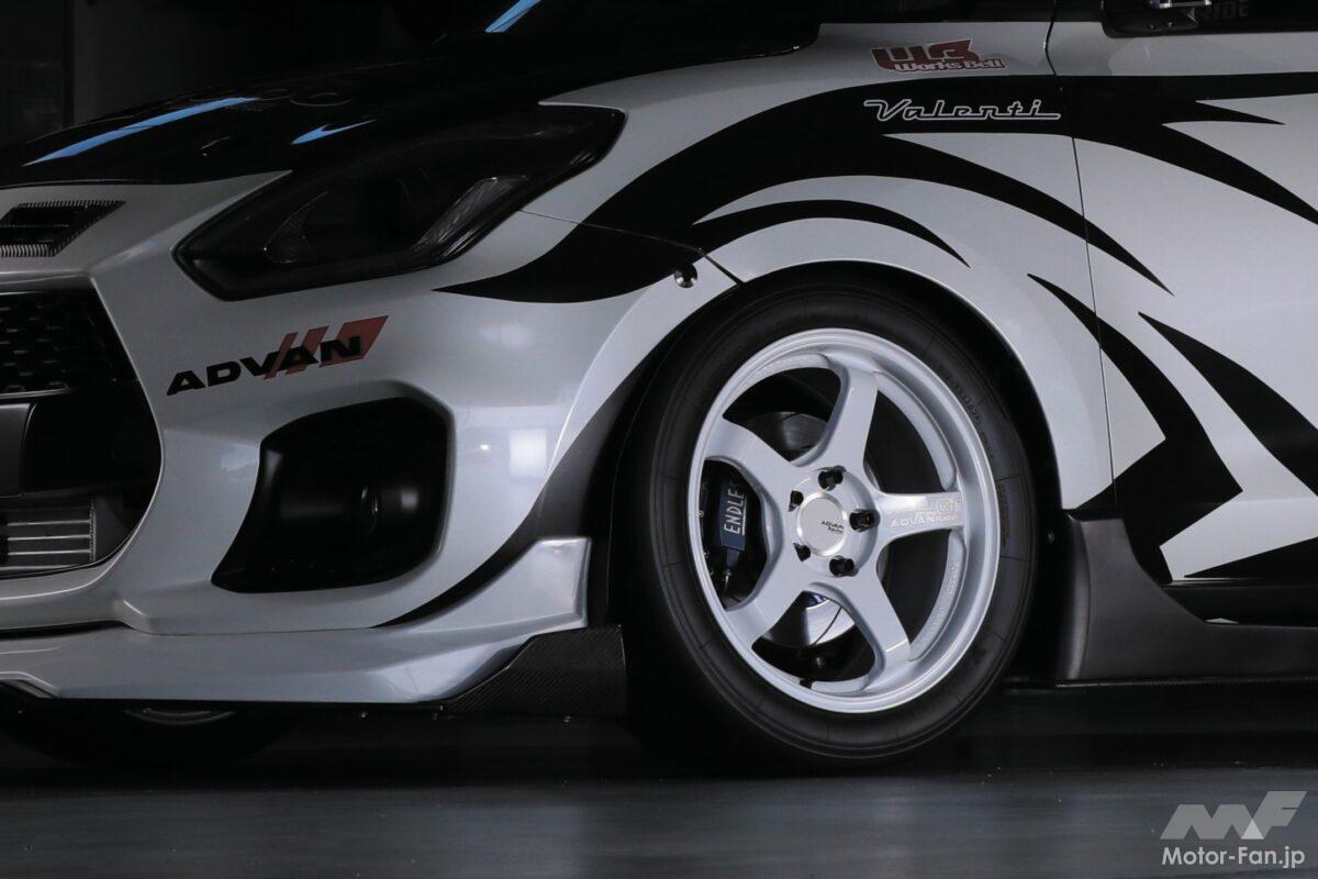 ADVAN Racing GT BEYOND 17inchは多彩なサイズを用意 トップフューエルZC33Sスイフトスポーツに装着
