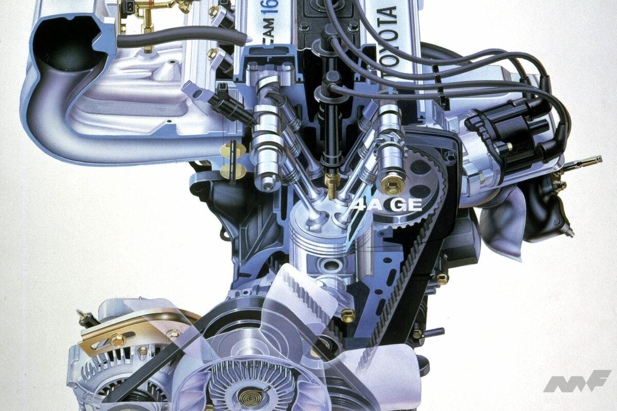 WE♡AE86 トリビアその14 AE86の4A-GEUに採用のT-VISとは!?
