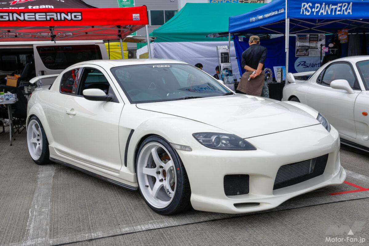フジタエンジニアリングが持ち込んだのは女性カスタマーのRX-8 推しの過給器チューンを実践！