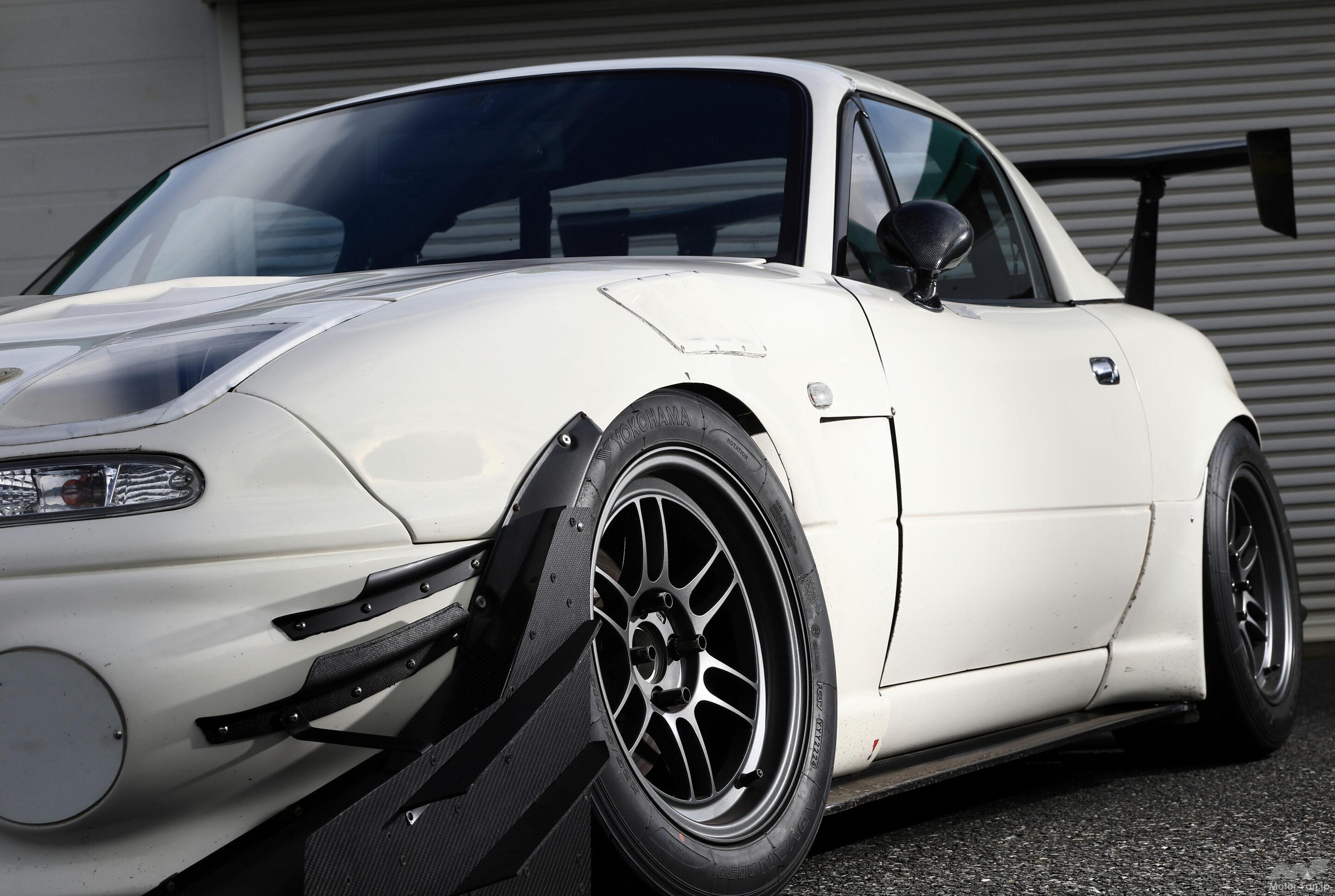 ENKEI Racing RPF1RSの15×9.0J inset 35 P.C.D.100 4Hはロードスターや