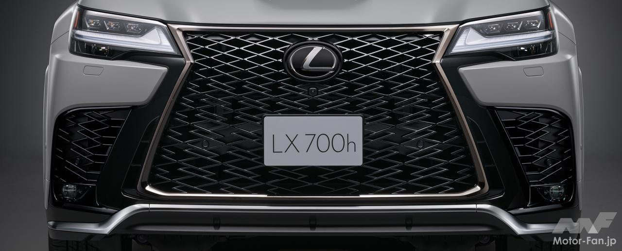 レクサスのフラッグシップSUV「LX」が一部改良を機に“F SPORT”を新たに