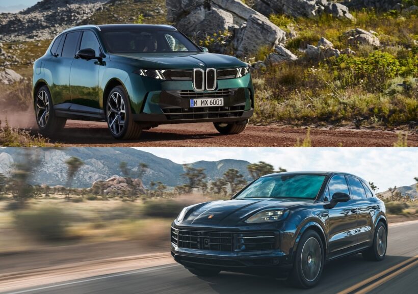 BMW X5 40 xDrive × Porsche Cayenne