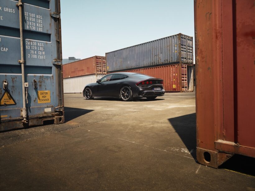 フル電動グランツーリスモ「メルセデス AMG GT 4ドアクーペ」。