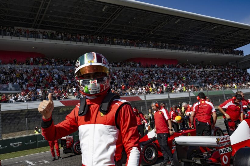 今回のイベントには、エディ・アーバインをはじめ、フェラーリで活躍した多くのF1ドライバーが登場している。