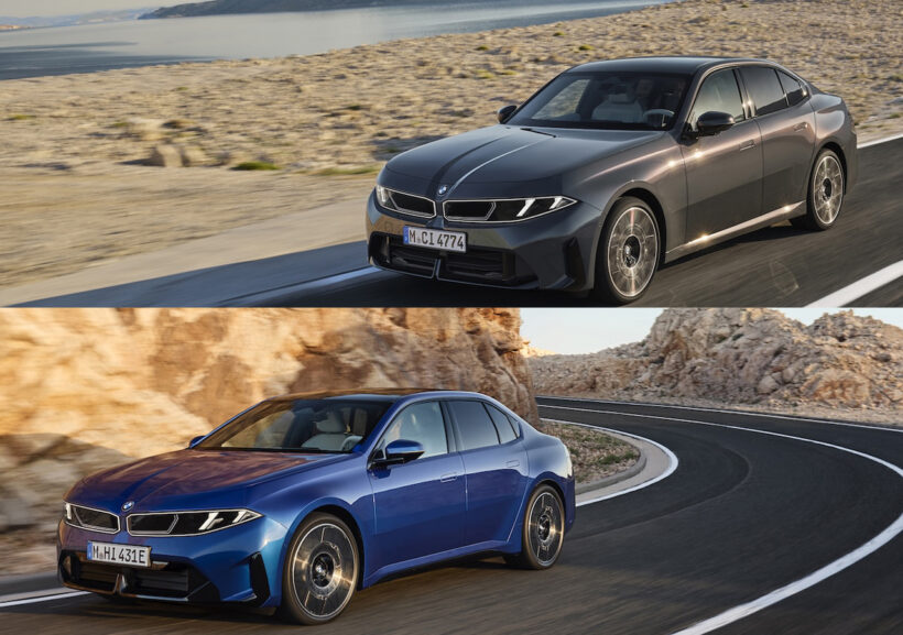 BMW 320 × BMW i3 40 xDrive