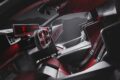 フル電動スポーツ「プジョー E-T16 E-T16 コンセプト」のコクピット。