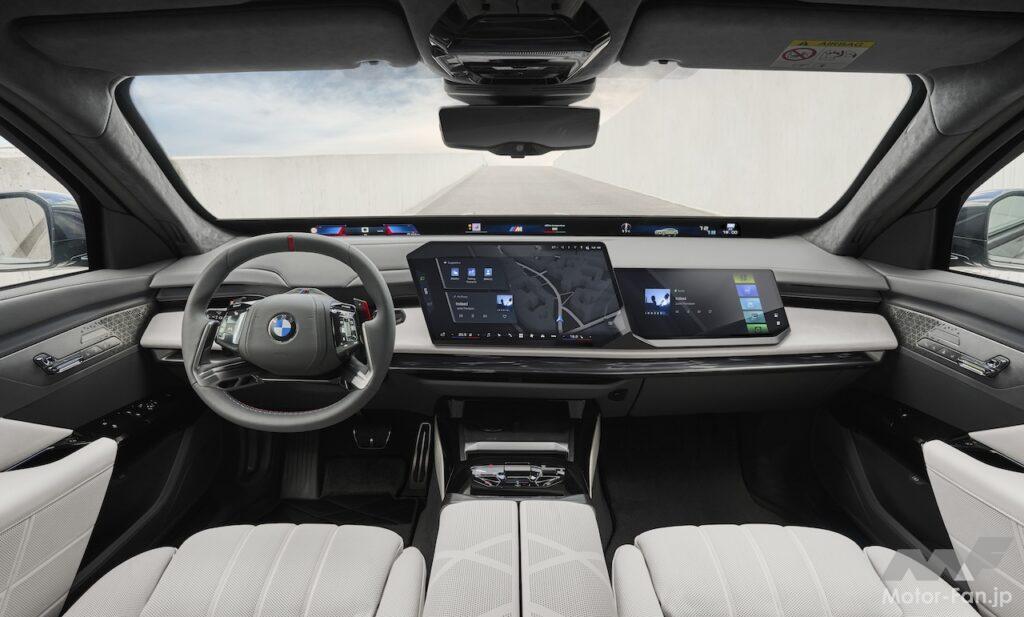 「BMW コンセプト 7 プロテクション」のインテリア。