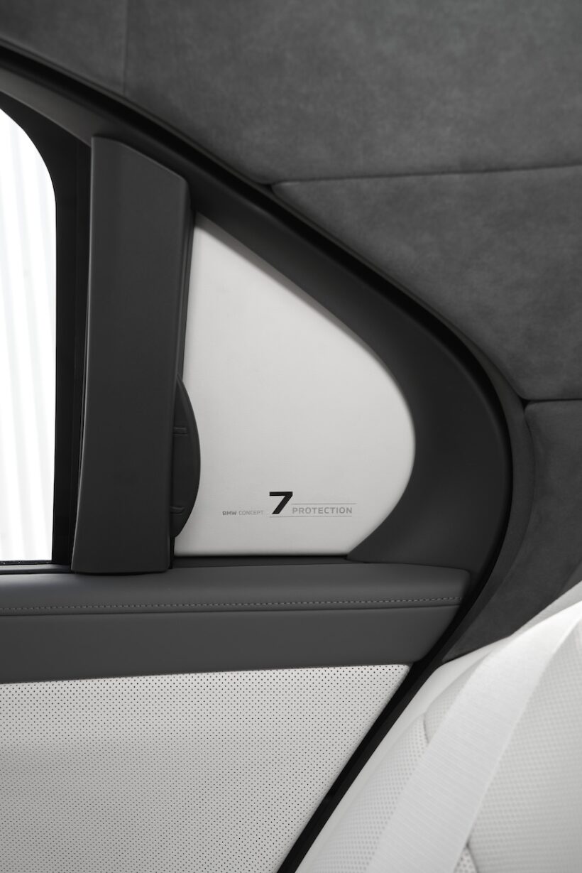 「BMW コンセプト 7 プロテクション」の防護機能。