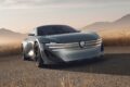 フル電動コンセプト「プジョー RCZ ビジョン」のエクステリア。
