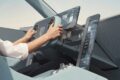 フル電動コンセプト「プジョー RCZ ビジョン」のインテリア。