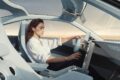 フル電動コンセプト「プジョー RCZ ビジョン」のインテリア。