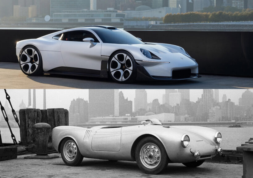 「ポルシェ ミッション S」のワールドプレミアの場所として、ポルシェは「550 スパイダー」の撮影場所であるニューヨーク・クイーンズが選ばれた。