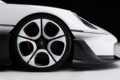 ミッドシップハイパースポーツ「ポルシェ ミッション S」のディテール。