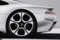 ミッドシップハイパースポーツ「ポルシェ ミッション S」のディテール。