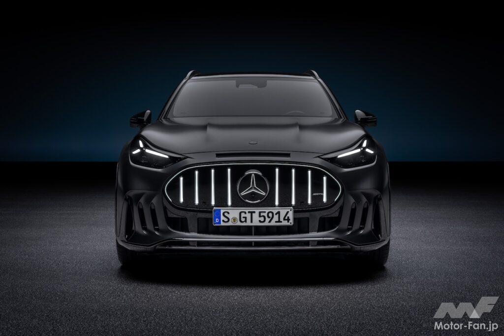 AMG初のフル電動SUV「メルセデス AMG GT SUV」のエクステリア。