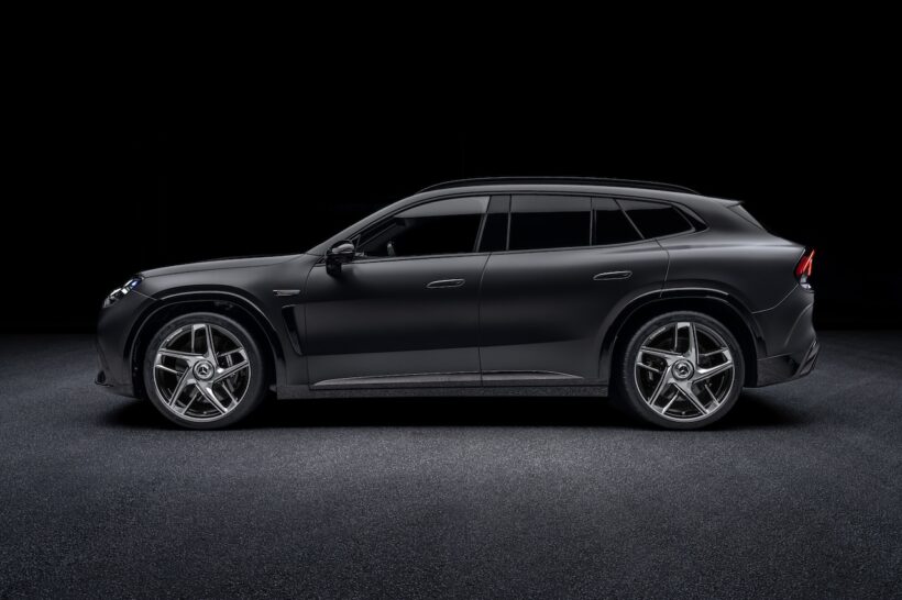 AMG初のフル電動SUV「メルセデス AMG GT SUV」のエクステリア。