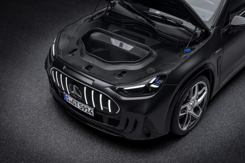 AMG初のフル電動SUV「メルセデス AMG GT SUV」のラゲッジスペース。