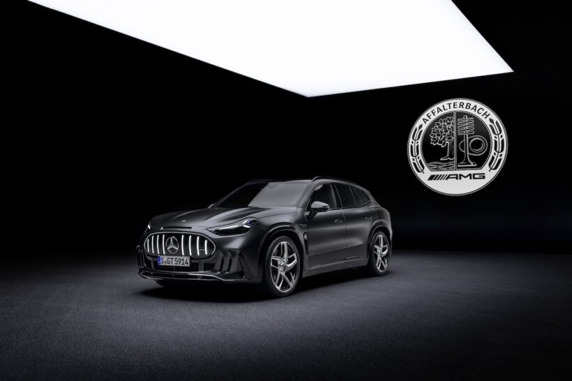 AMG初のフル電動SUV「メルセデス AMG GT SUV」のエクステリア。