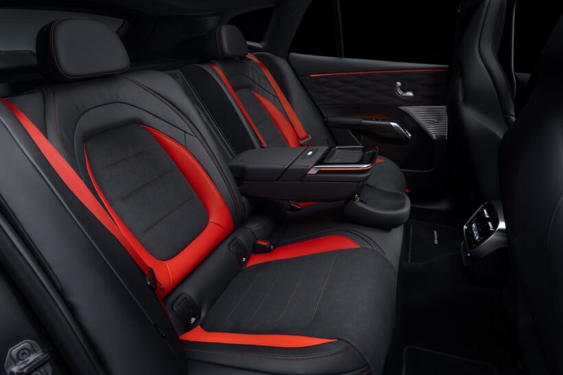 AMG初のフル電動SUV「メルセデス AMG GT SUV」のインテリア。