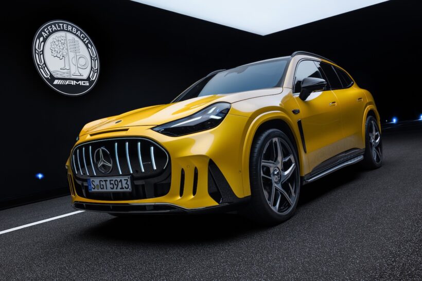 AMG初のフル電動SUV「メルセデス AMG GT SUV」のエクステリア。