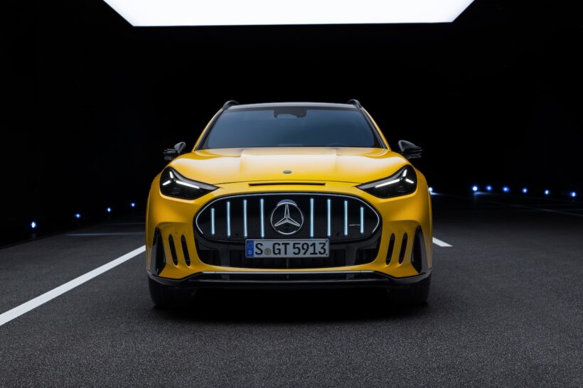 AMG初のフル電動SUV「メルセデス AMG GT SUV」のエクステリア。