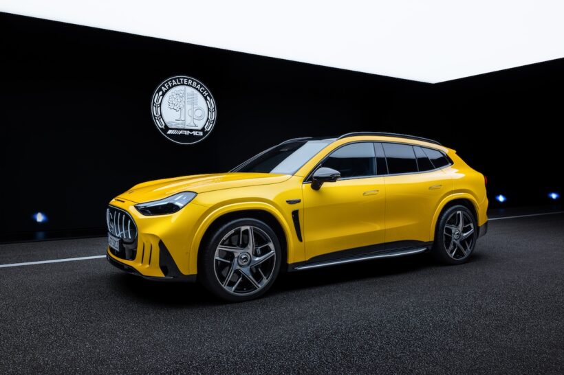 AMG初のフル電動SUV「メルセデス AMG GT SUV」のエクステリア。