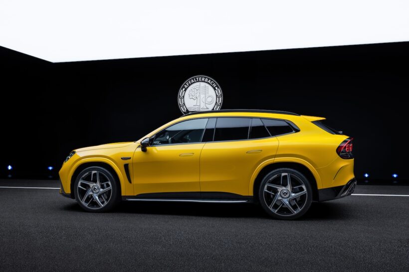 AMG初のフル電動SUV「メルセデス AMG GT SUV」のエクステリア。