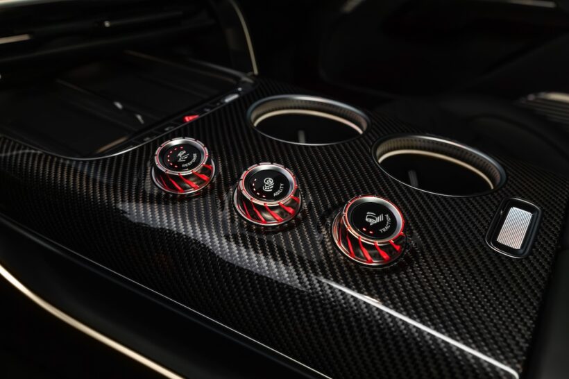 AMG初のフル電動SUV「メルセデス AMG GT SUV」のインテリア。
