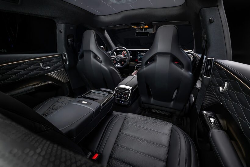 AMG初のフル電動SUV「メルセデス AMG GT SUV」のインテリア。