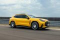 AMG初のフル電動SUV「メルセデス AMG GT SUV」の走行シーン。