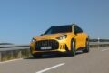 AMG初のフル電動SUV「メルセデス AMG GT SUV」の走行シーン。