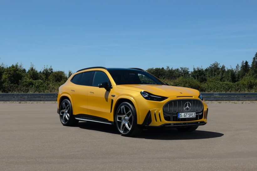 AMG初のフル電動SUV「メルセデス AMG GT SUV」のエクステリア。