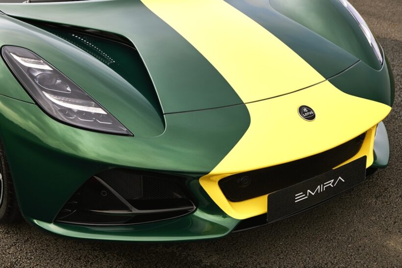 ロータス エミーラ クラークエディション」の専用ディテール。