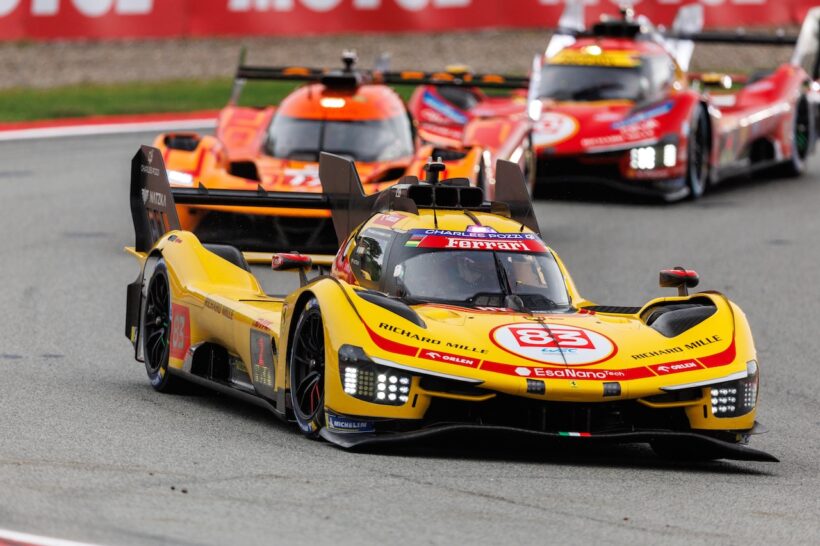 WEC第7戦バルセロナ6時間に参戦した、フェラーリ 499P。