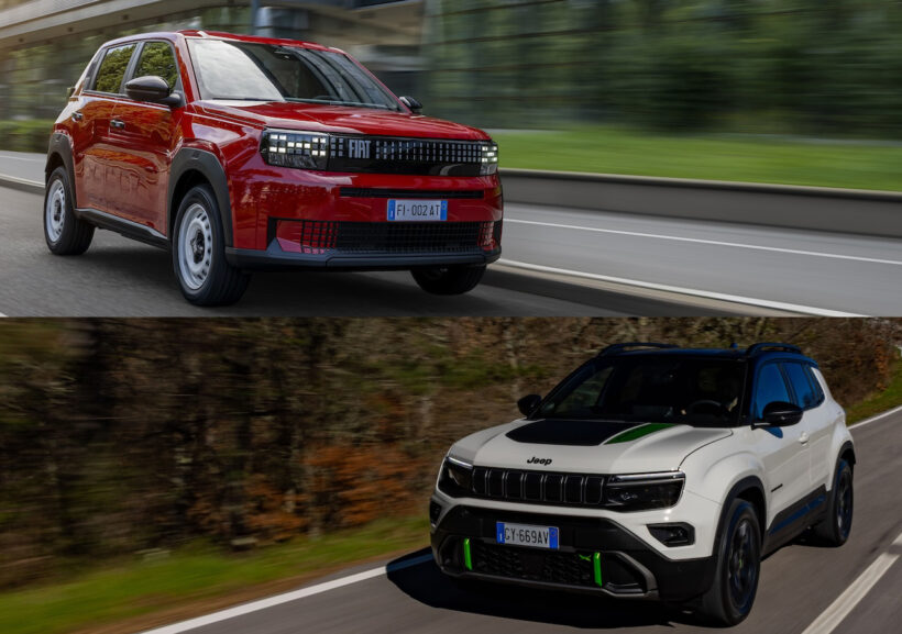 FIAT Grande Panda Hybrid La Prima × Jeep Avenger 4xe Hybrid