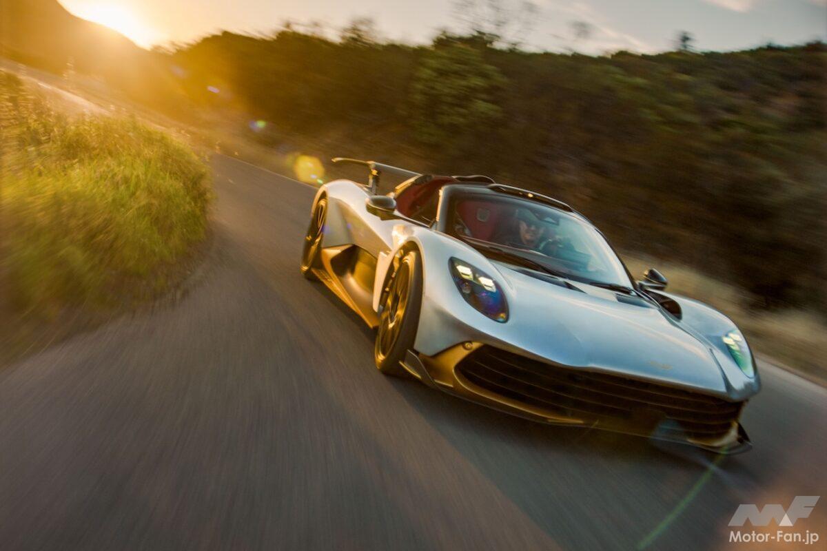 「オープンでも350km/h」クーペと変わらぬ性能「アストンマーティン ヴァルハラ スパイダー」登場【動画】